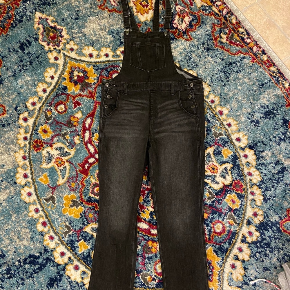 Old Navy Black Overalls